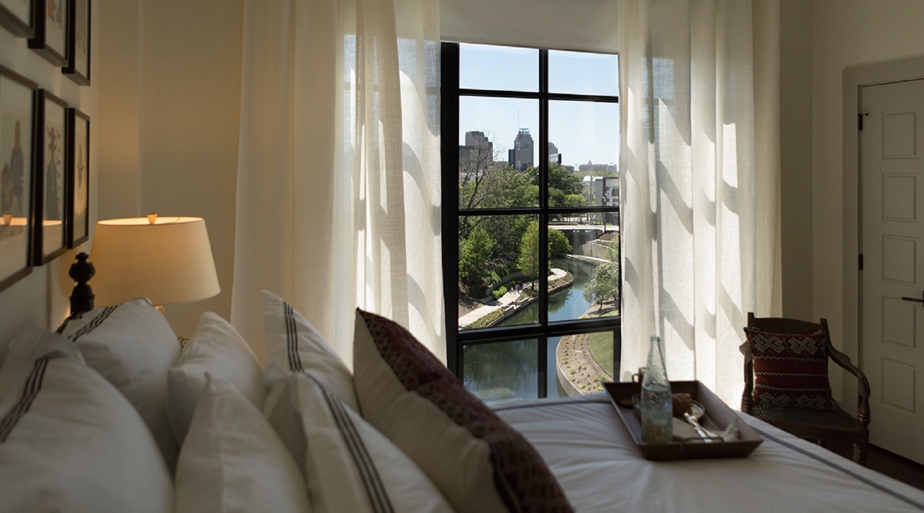 Home At Cellars  bedroom with views of nearby neighborhood areas
